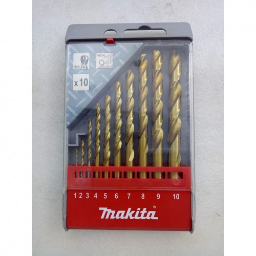 Bộ mũi khoan sắt 10 chi tiết Makita D-43561